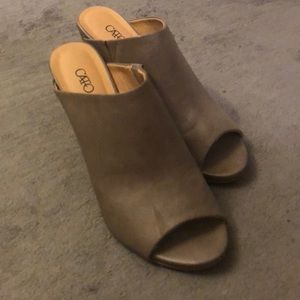 Cato Open Back Block Heels